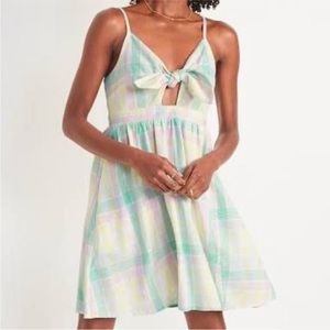 Old Navy Spring Tripes Dress Size S